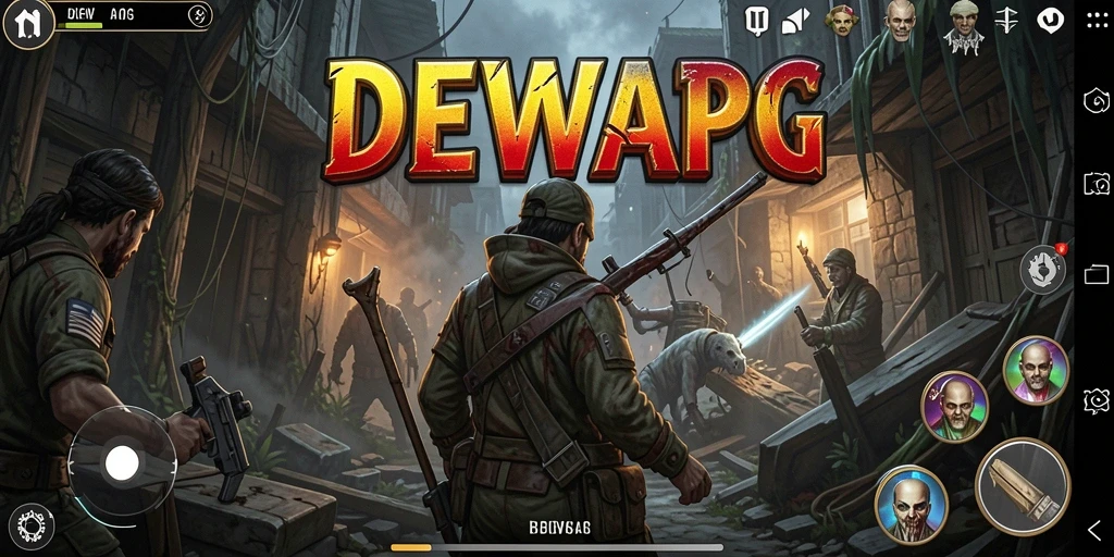 Screenshot menampilkan suasana mencekam dari gameplay DEWAPG.
