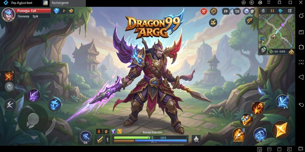 Tampilan gameplay <strong>DRAGON99</strong> yang penuh aksi dan petualangan.