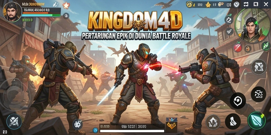 Tampilan seru pertempuran di KINGDOM4D yang menegangkan.