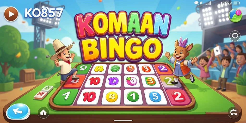 Tampilan gameplay seru dalam KO857 dengan berbagai fitur Bingo.