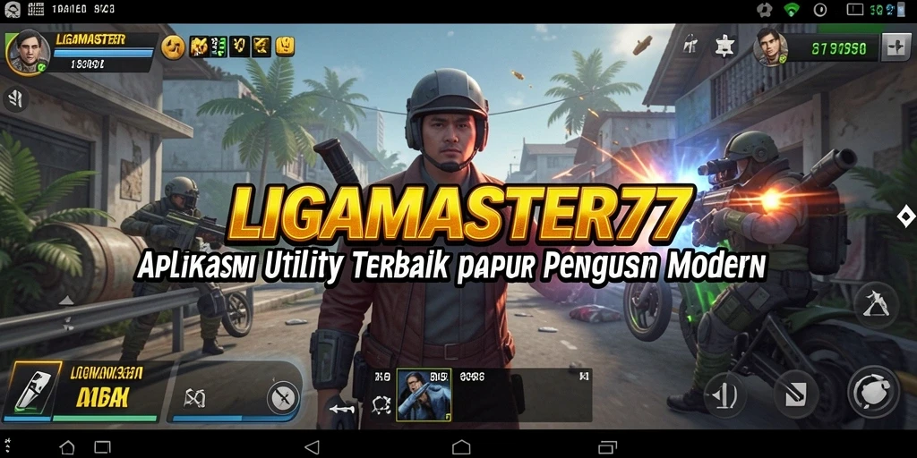 Tampilan antarmuka LIGAMASTER77 yang ramah pengguna dan fungsional.