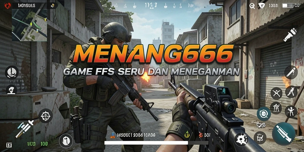 Tampilan seru dari gameplay MENANG666 di medan perang.