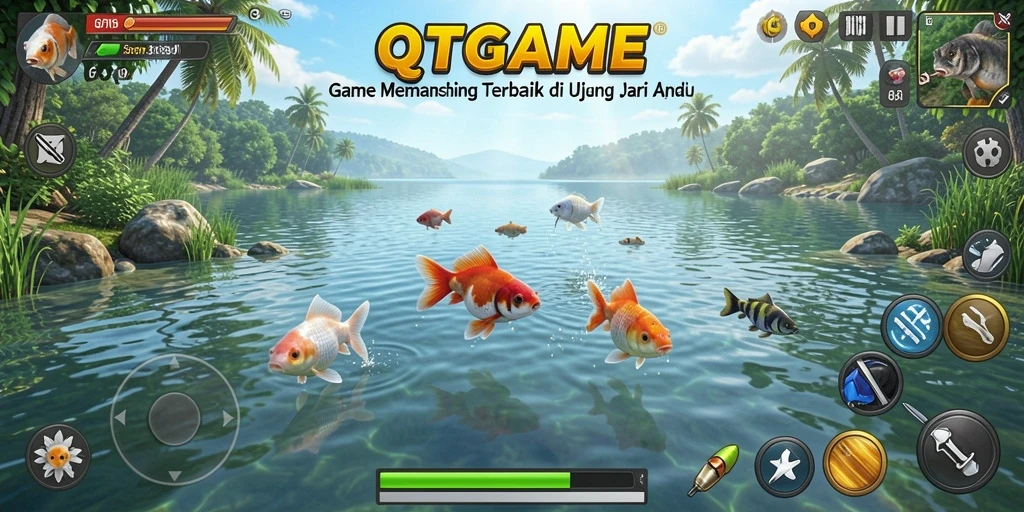 Tangkapan ikan yang menakjubkan dalam QTGAME.