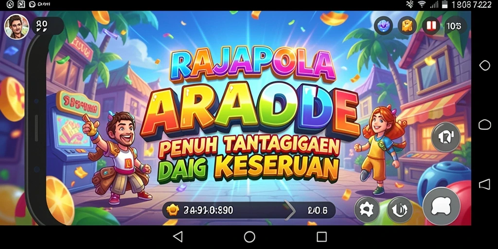 Tampilan gameplay RAJAPOLA yang menegangkan dan penuh aksi.
