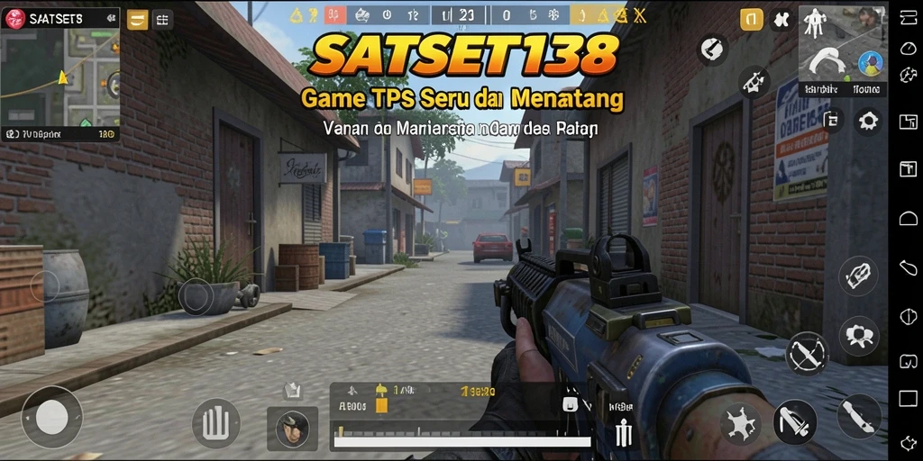 Tampilan menegangkan dari gameplay TPS di SATSET138.