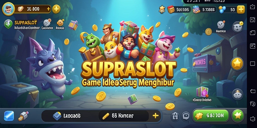 Tampilan gameplay SUPRASLOT yang memikat dan mengasyikkan.
