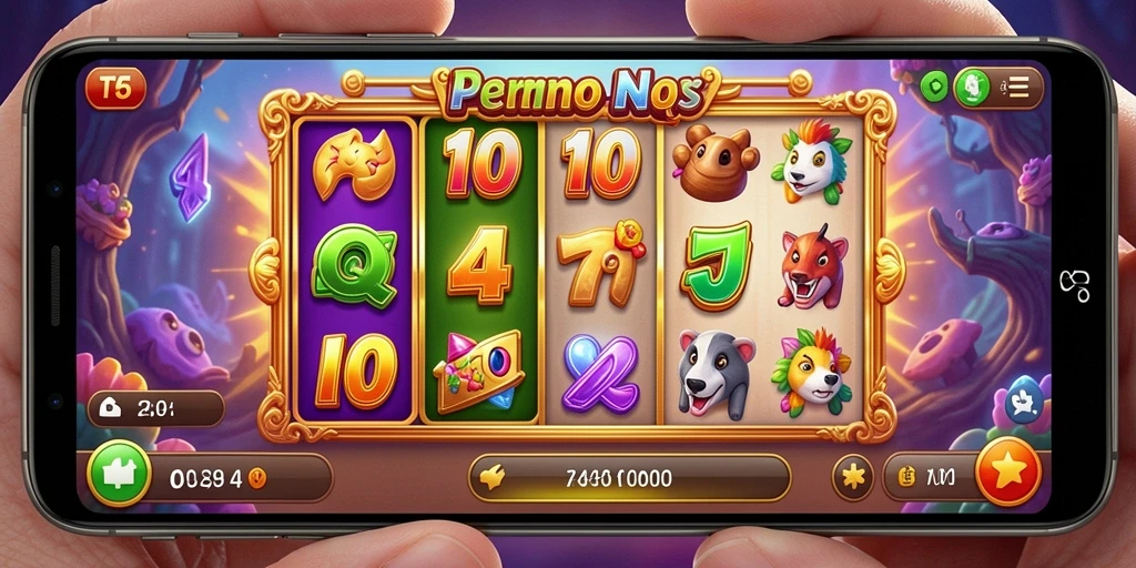 Screenshot menampilkan gameplay menarik dari T6 yang penuh warna.