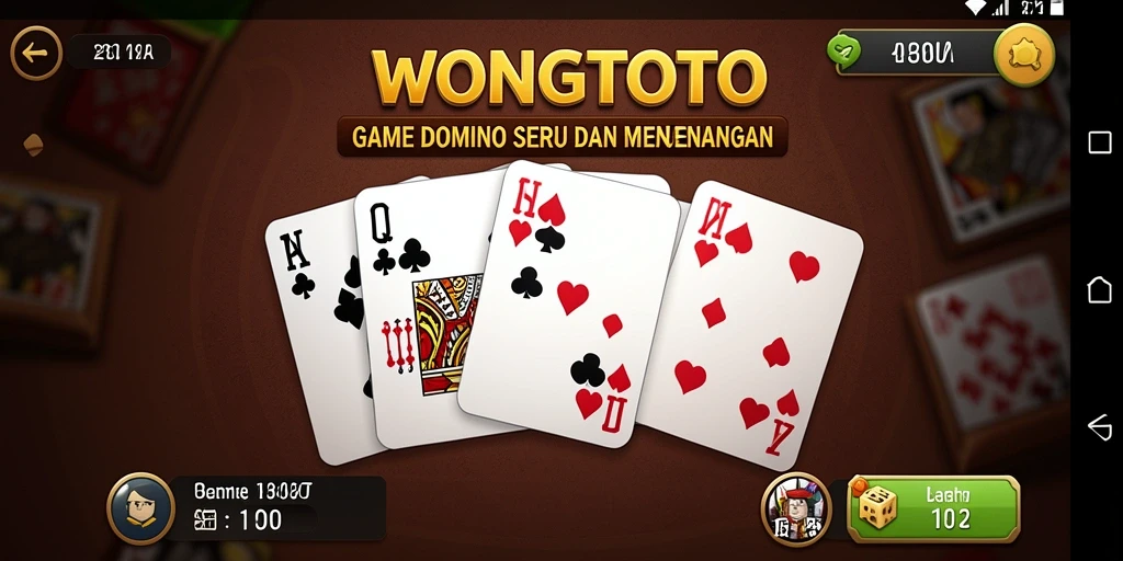 Screenshot gameplay yang menampilkan aksi seru dalam permainan Domino.